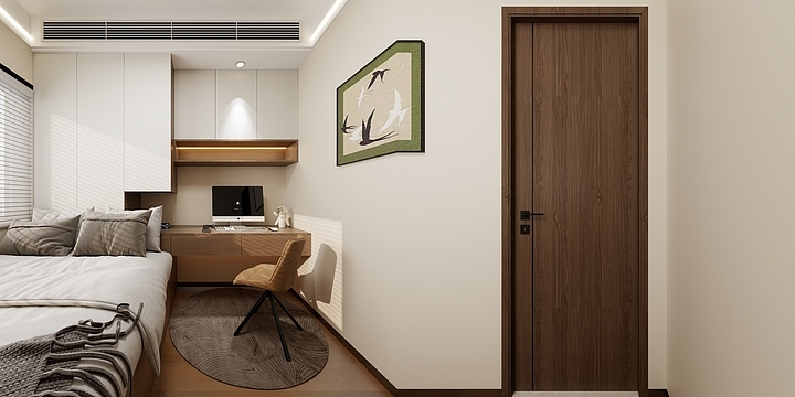 张婷婷-ZT-地铁万科未来天空之城139㎡3室-装修设计方案