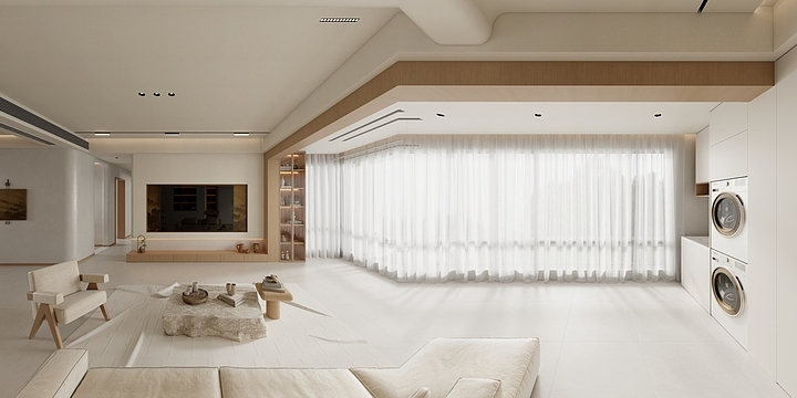 董叉叉的设计-原木奶油2024-6-装修设计方案