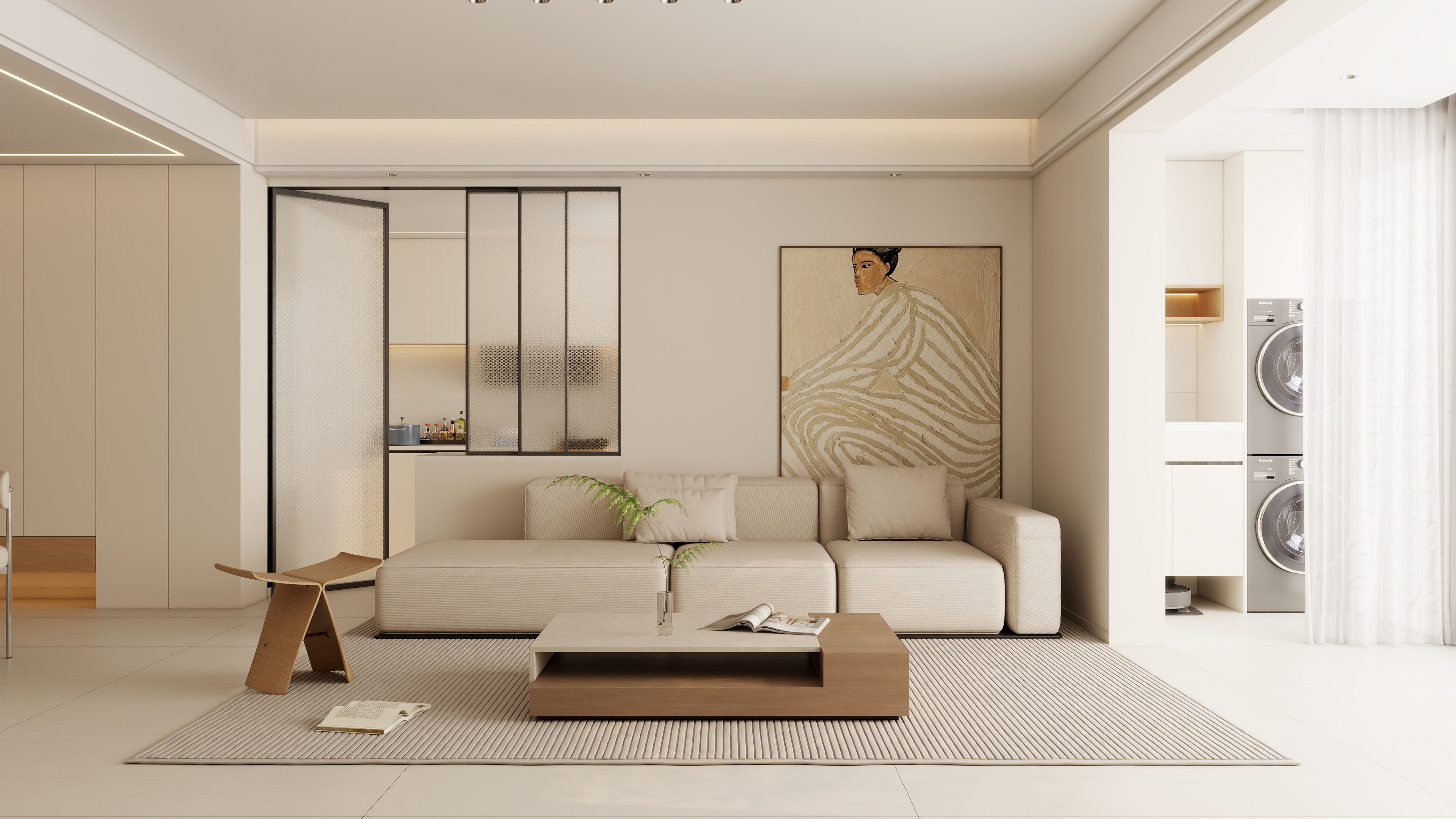 有点设计事务所-玉甄大厦137㎡装修效果图