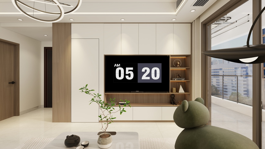 惠州装修找沫竹-惠州-梵高的花园-简约装修效果图
