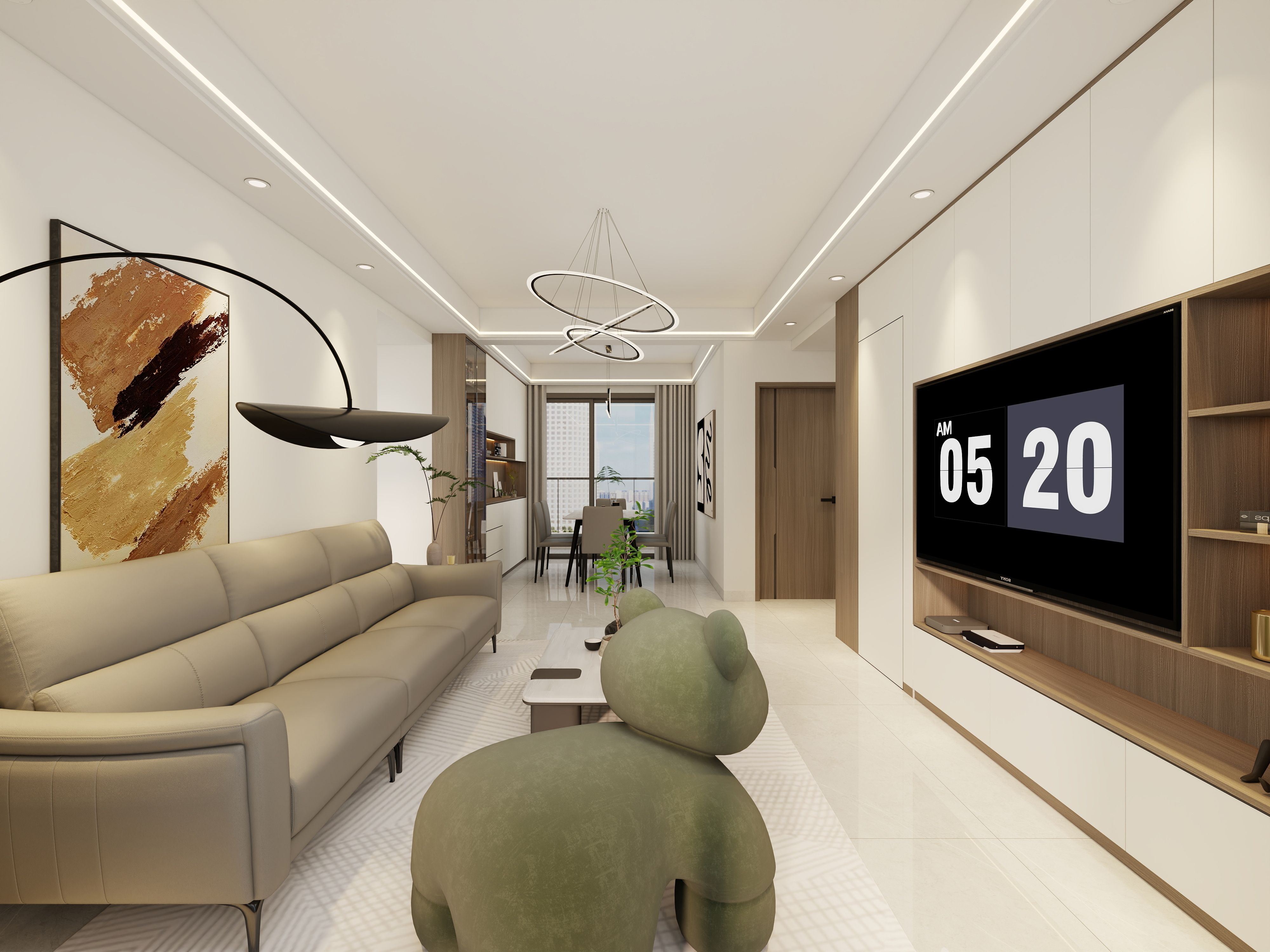 惠州装修找沫竹-惠州-梵高的花园-简约装修效果图