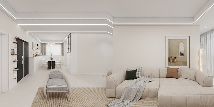 紫雪花恩-青年旅行社-现代简约-装修设计方案