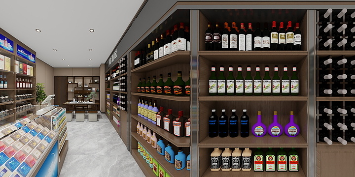 吴年-北门路烟酒店-装修设计方案