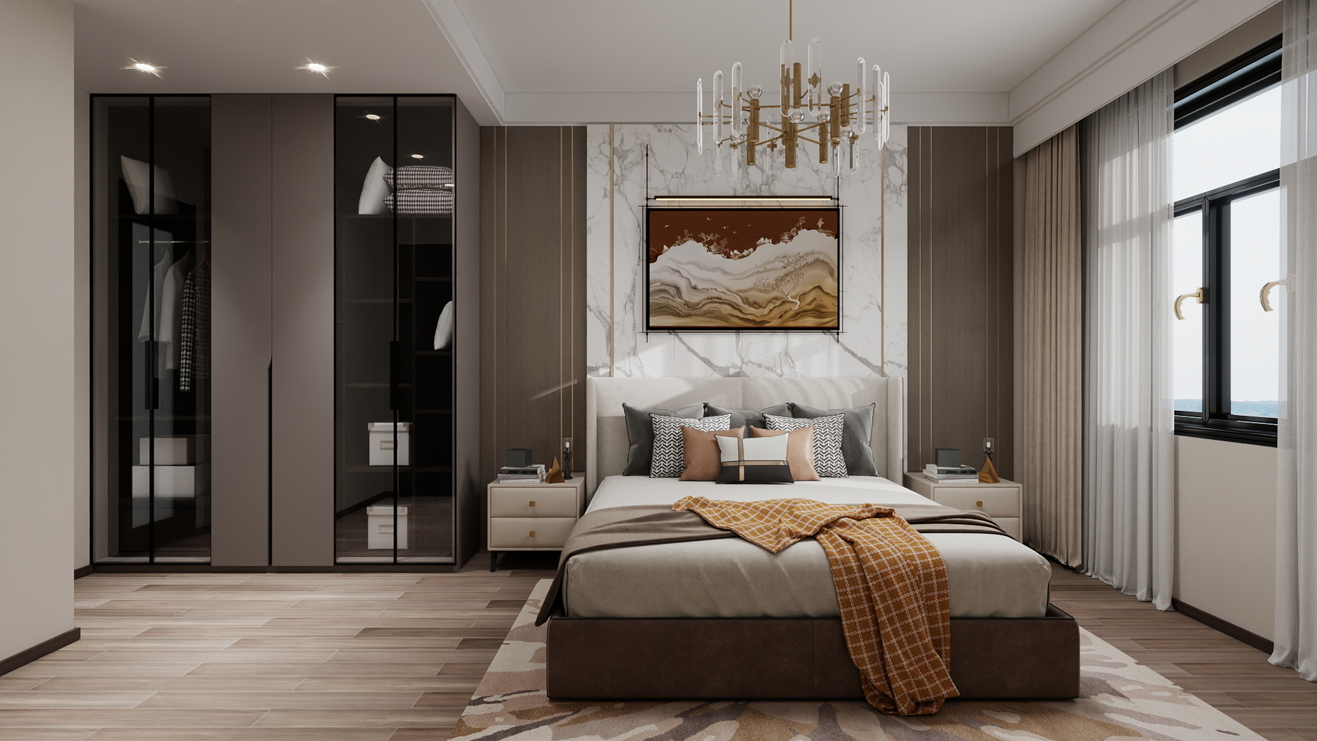 方案链接-中德英伦联邦95㎡3室-装修设计方案