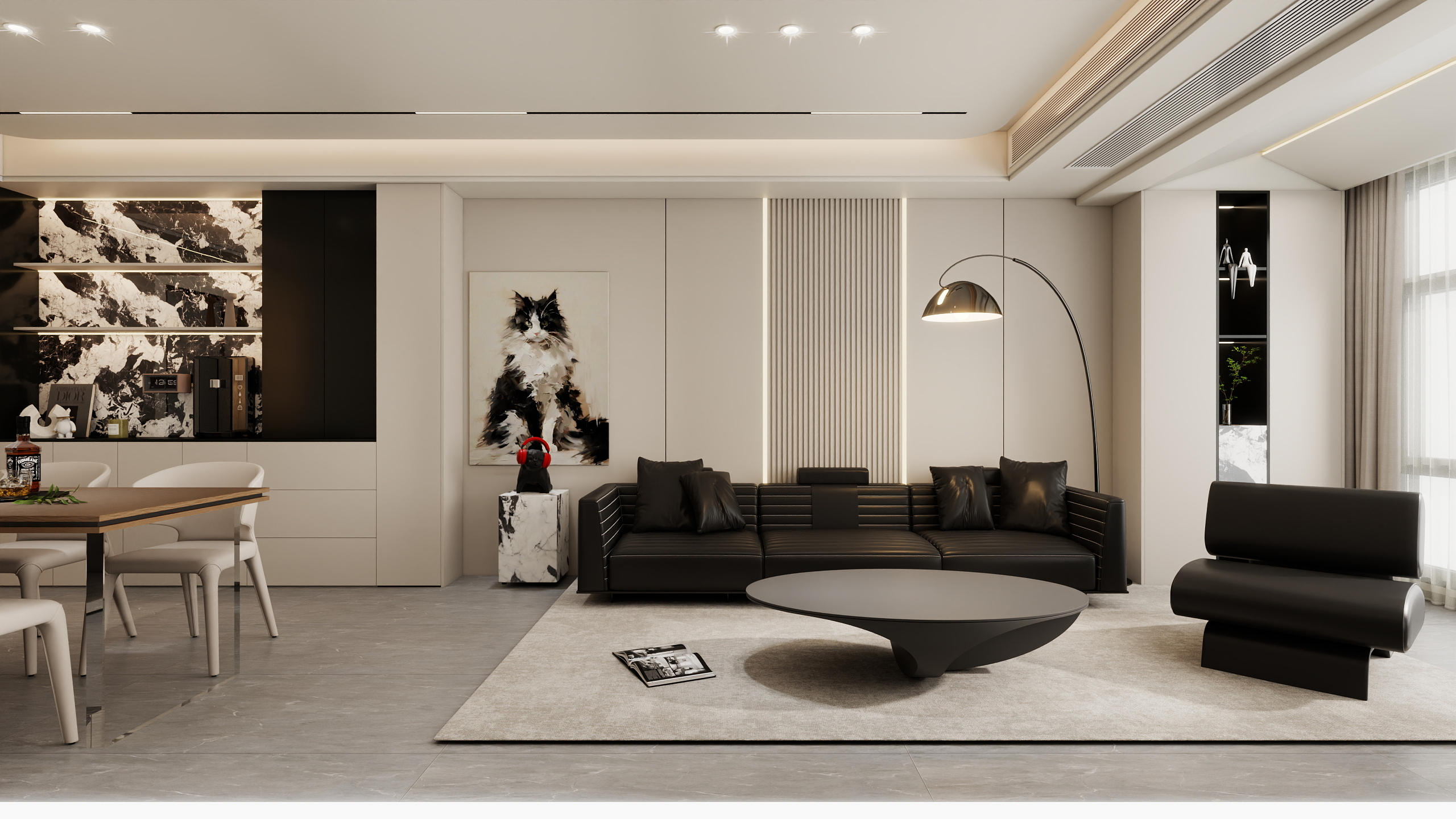 萤飞秋叶随-BIAOM-现代简约-装修设计方案