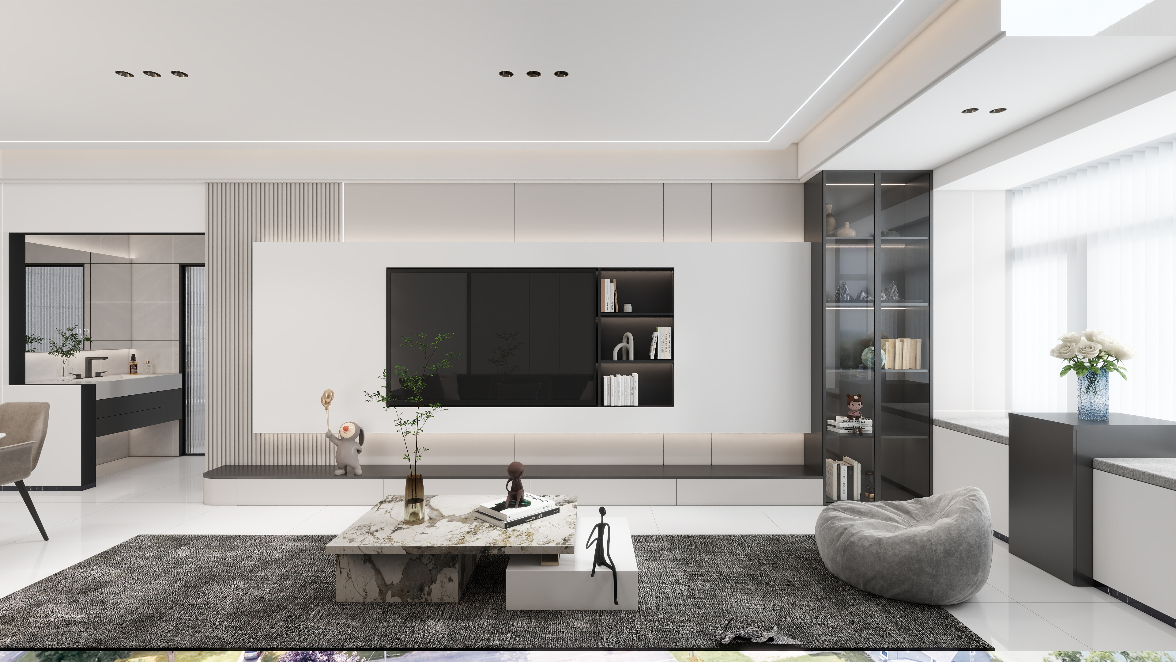 解忧大大-M-101㎡3室-装修设计方案