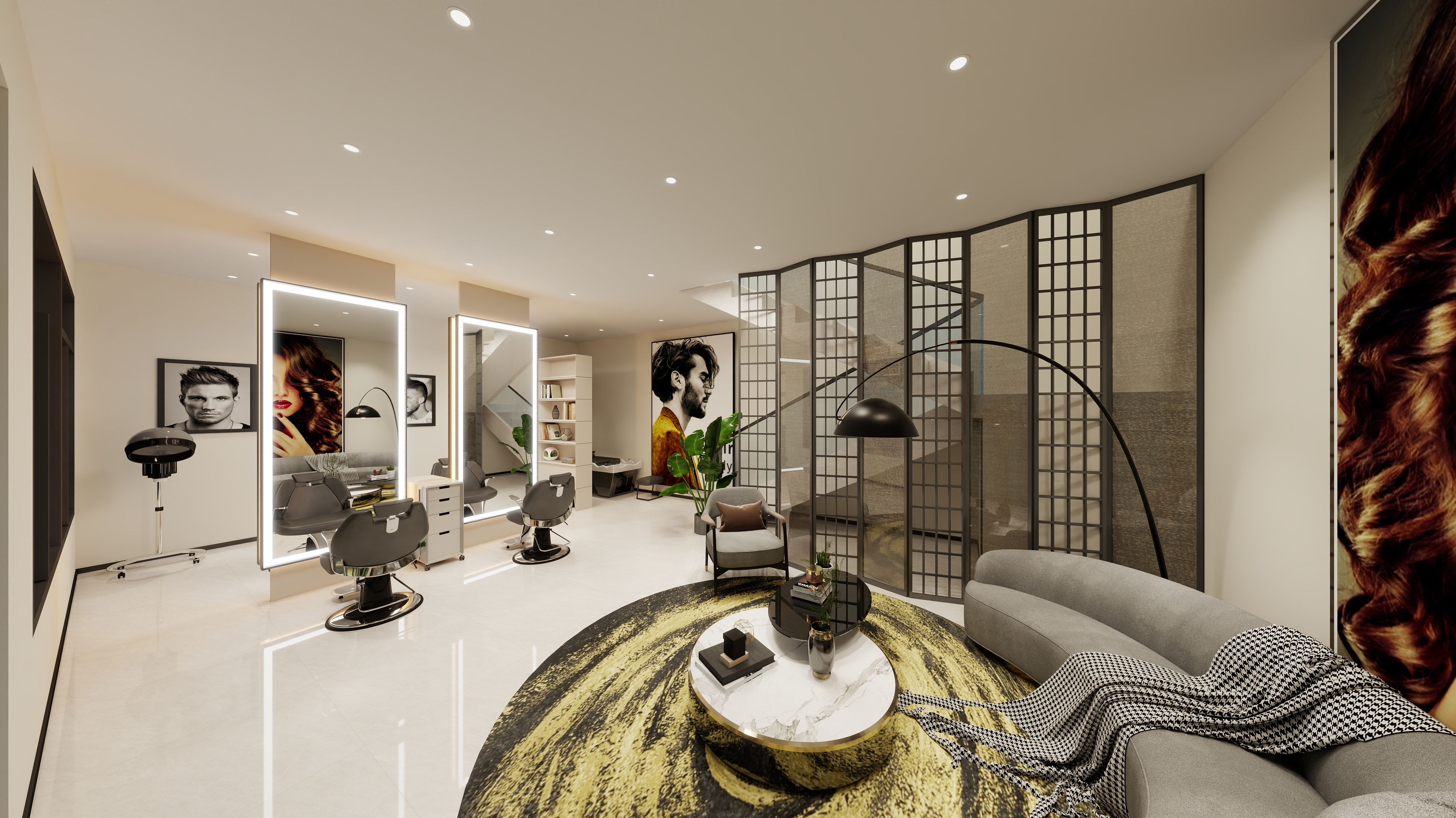 锦尚186-20755086-西曼理发店-装修设计方案