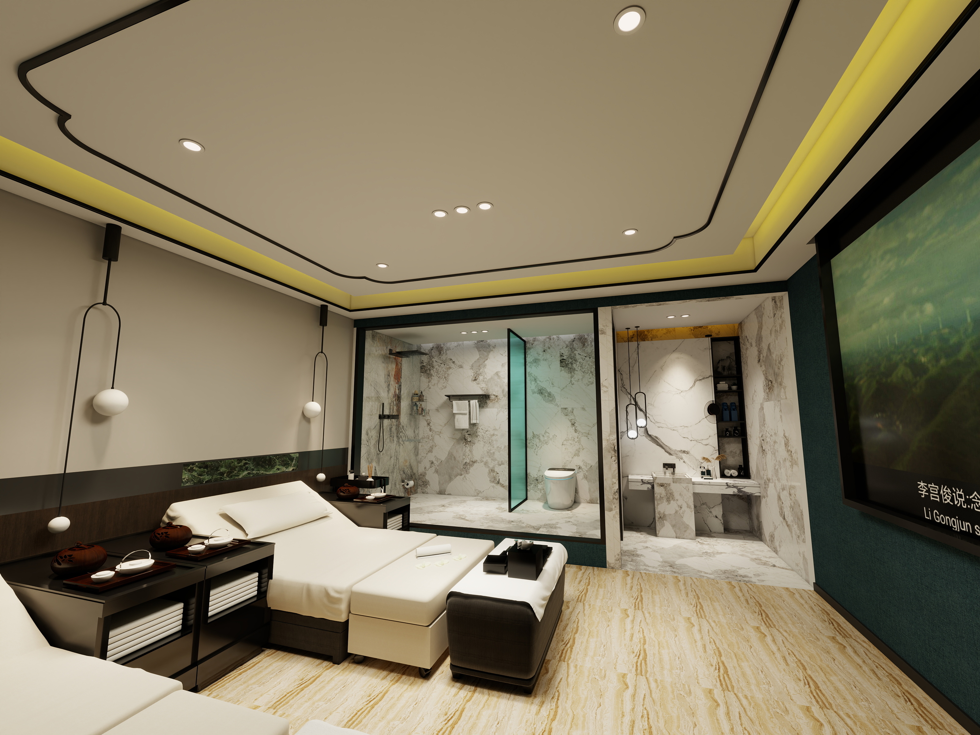 螳螂先生-科技路西口足浴店面-副本-装修设计方案