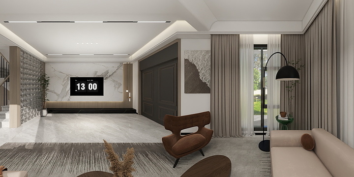 啊涛制造-非凡装饰~御景苑柳府别墅-装修设计方案