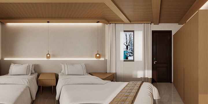 全屋整装效果-酒店-装修设计方案