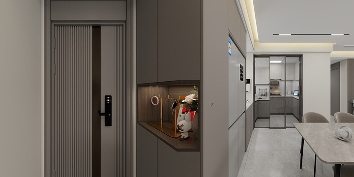 七秒水煮鱼-晶宫淮上郡 12#1001室-装修设计方案