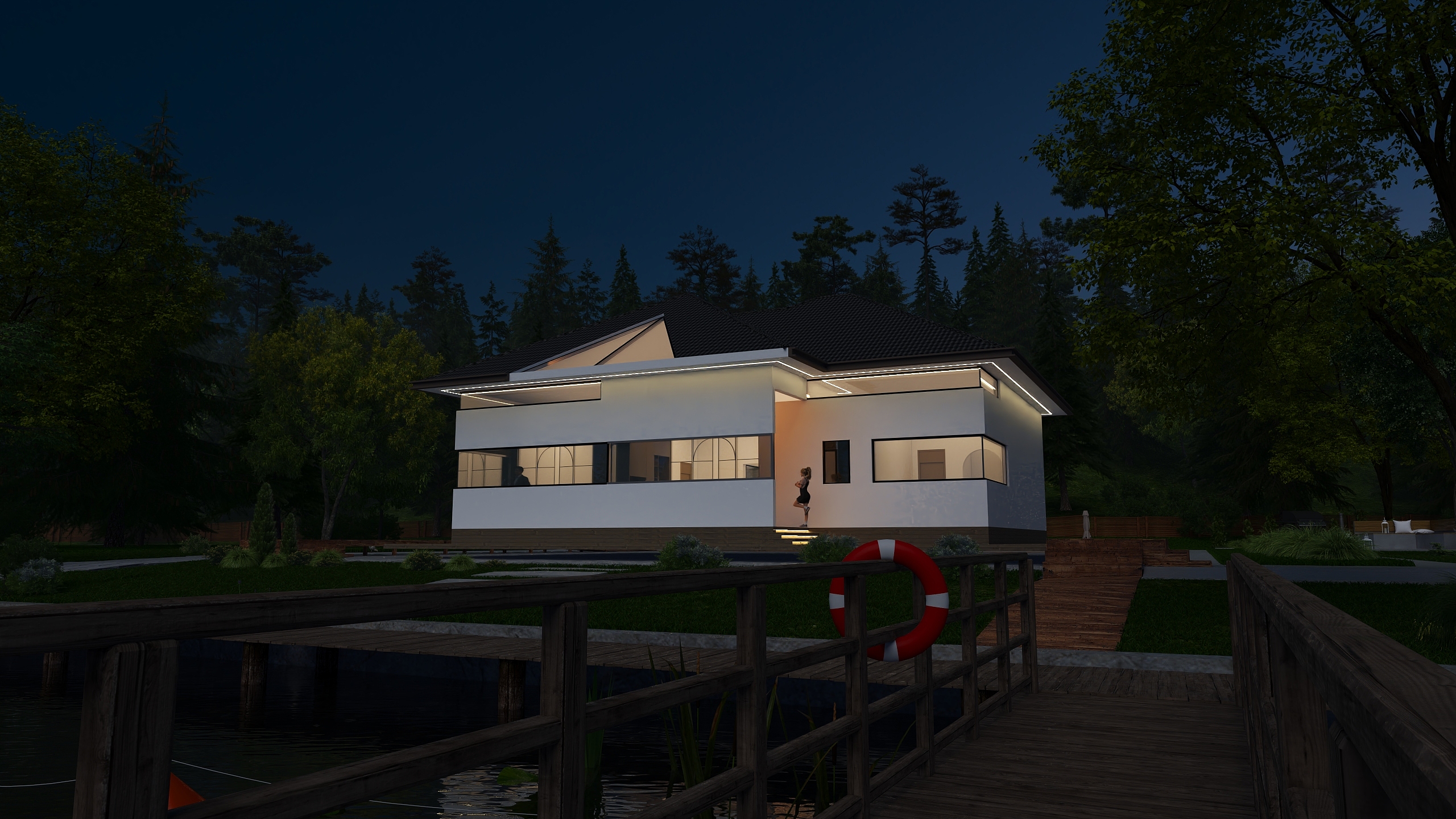 企业号70-宋风豪宅现代版-装修设计方案