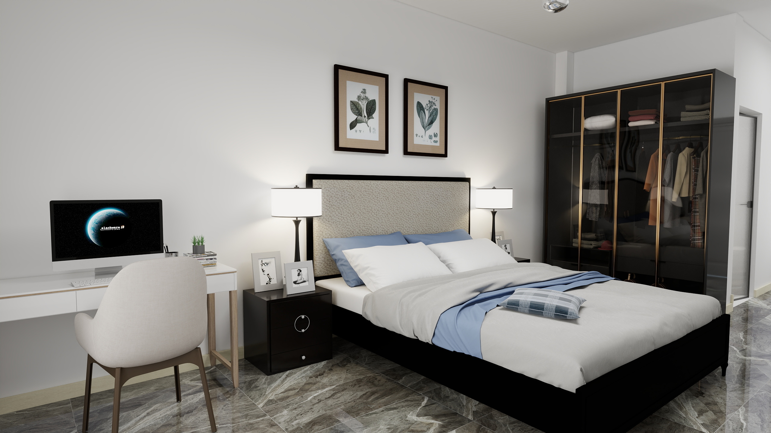 爱设计的葑-单人酒店-装修设计方案