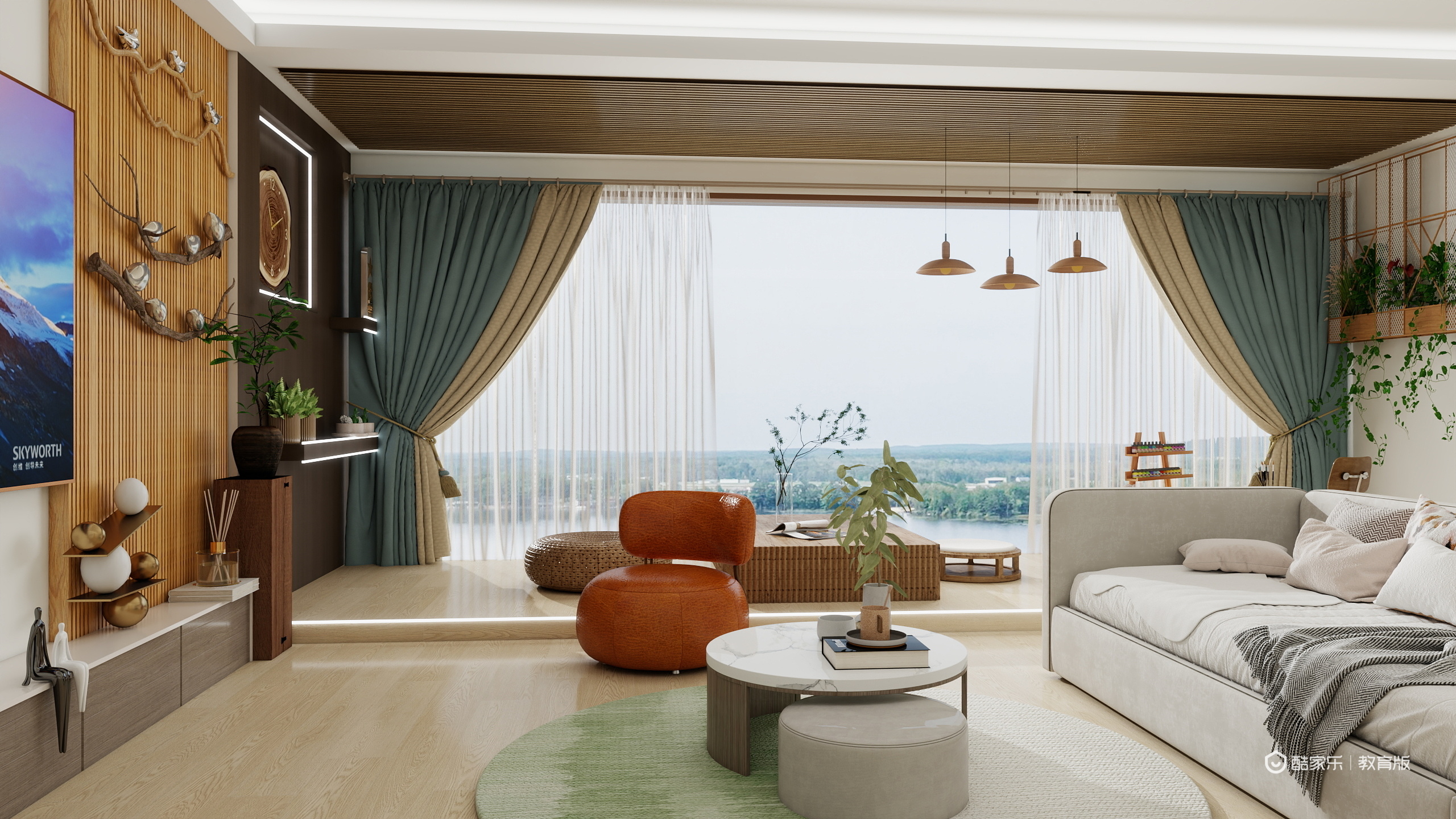 吴寒雪-院校专题展装修效果图