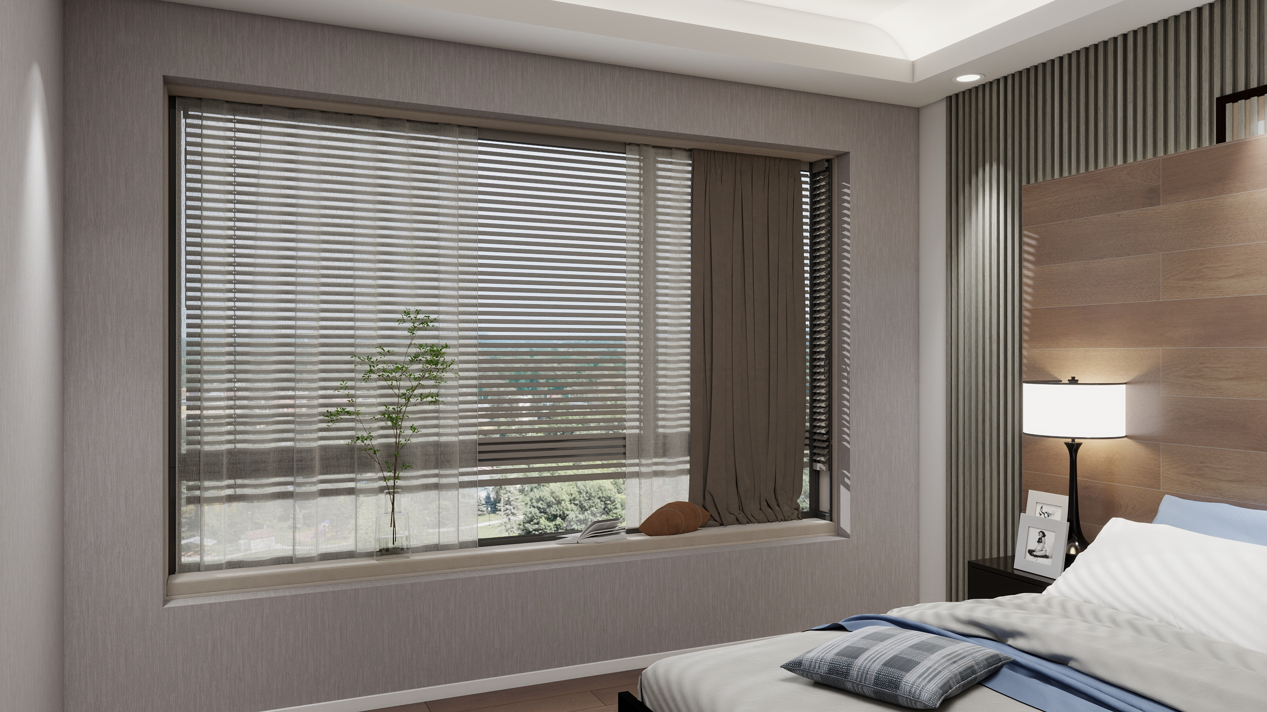 十五.TzbK-现代轻奢110㎡3室装修效果图