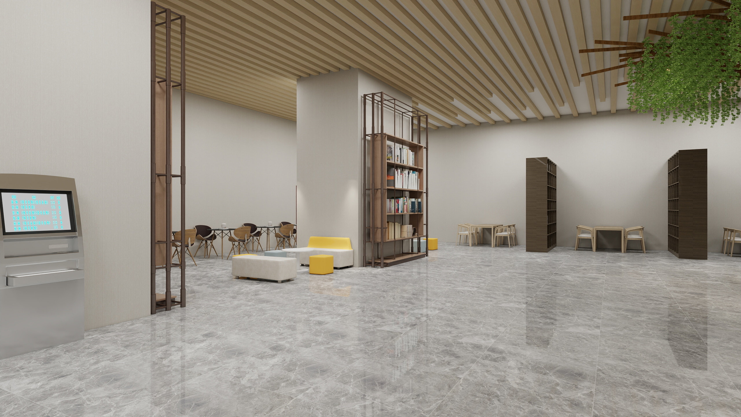 爱设计的葑-图书馆大厅-装修设计方案