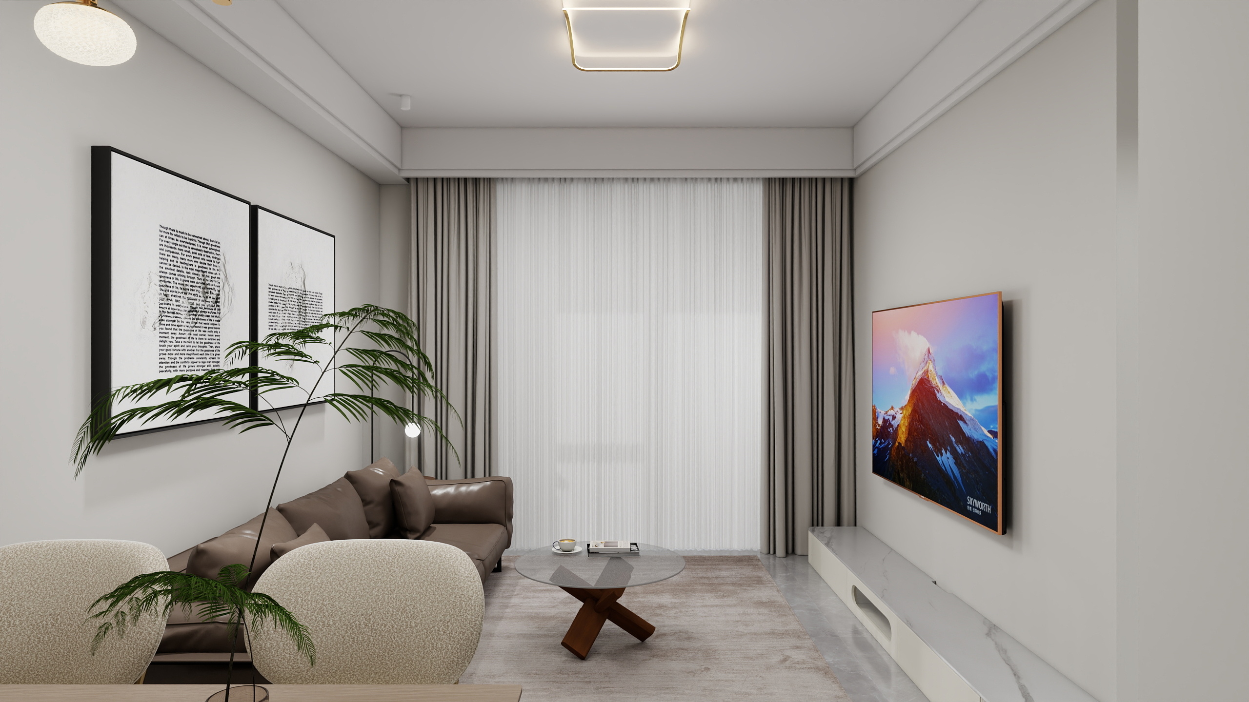 A布-铂雅澜庭.现代-装修设计方案