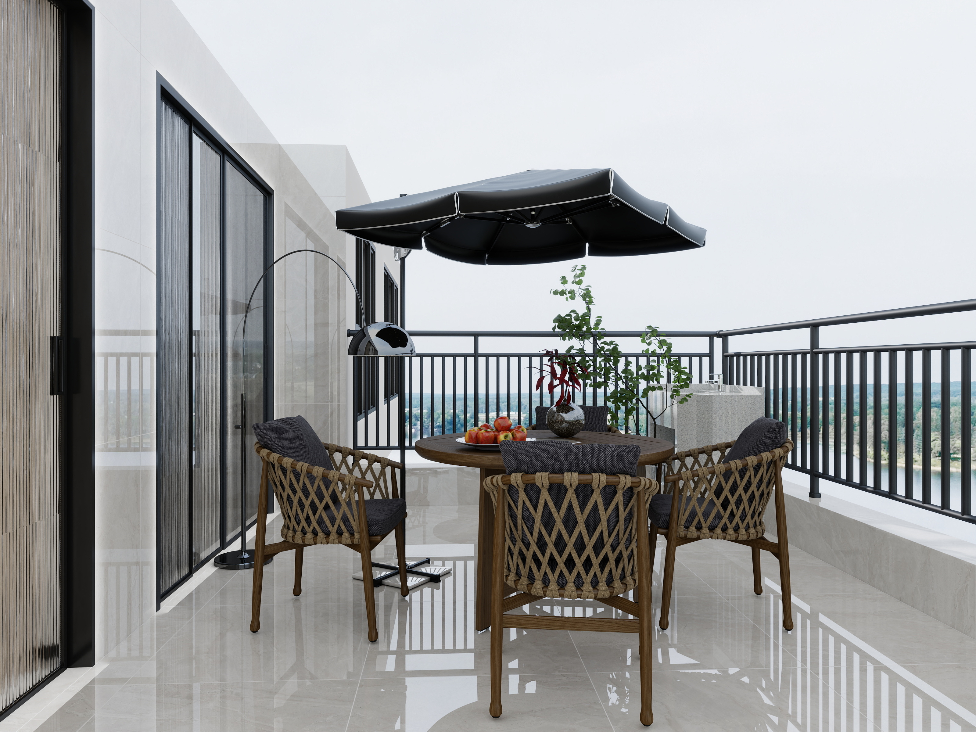 麦子是设计师-麦子183㎡4室装修效果图