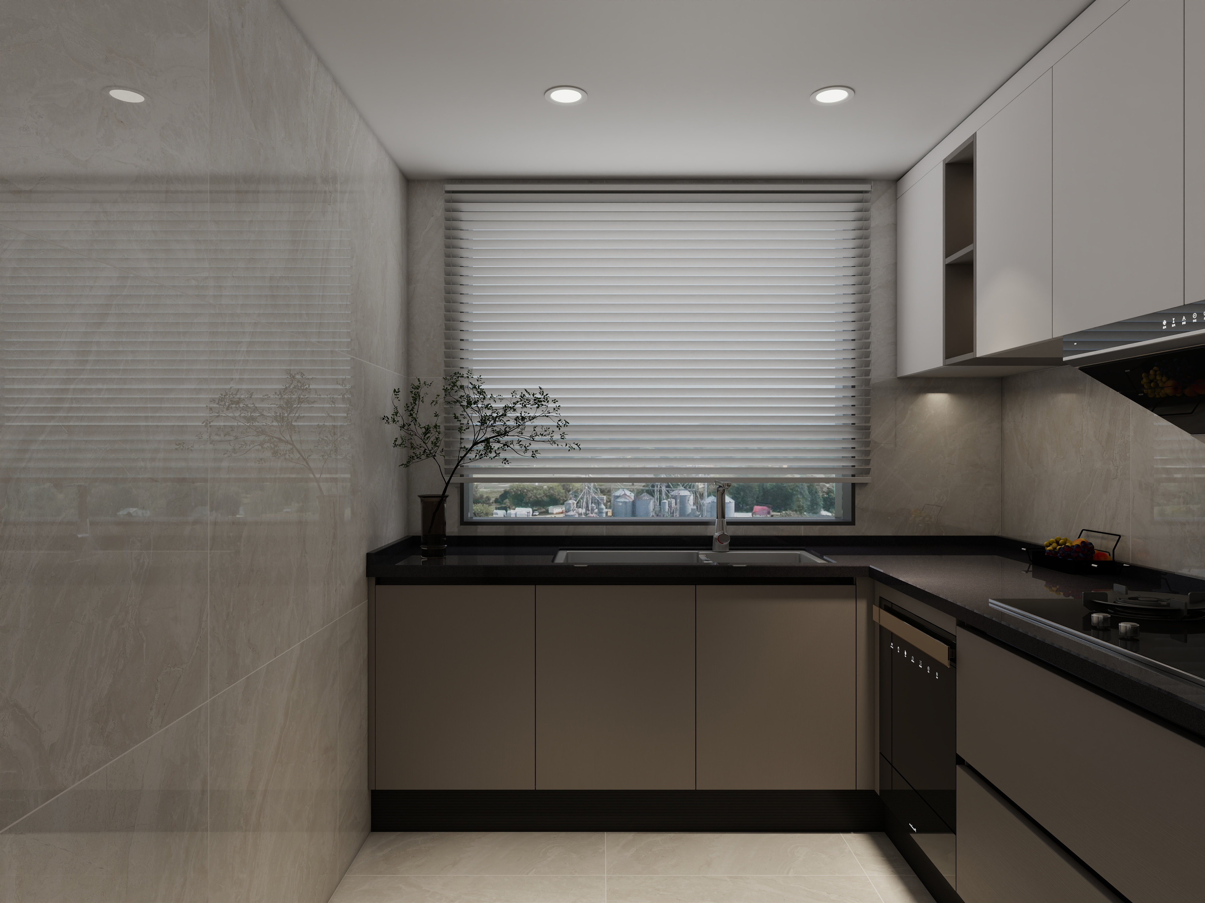 天天~住宅设计师-北京奥海精装三居意式风格130平米装修效果图