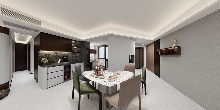 香格装饰-佳佳-杨工-意式-天合名门二期136方-装修设计方案