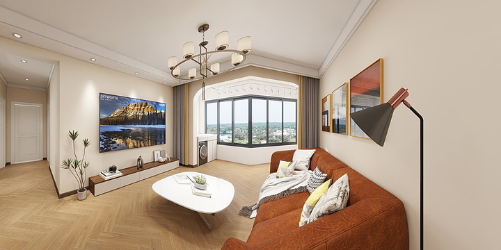 华茂装饰公司-中央悦府-副本-装修设计方案