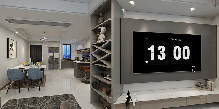 久久红装饰15150839838-86 平方 画图-装修设计方案