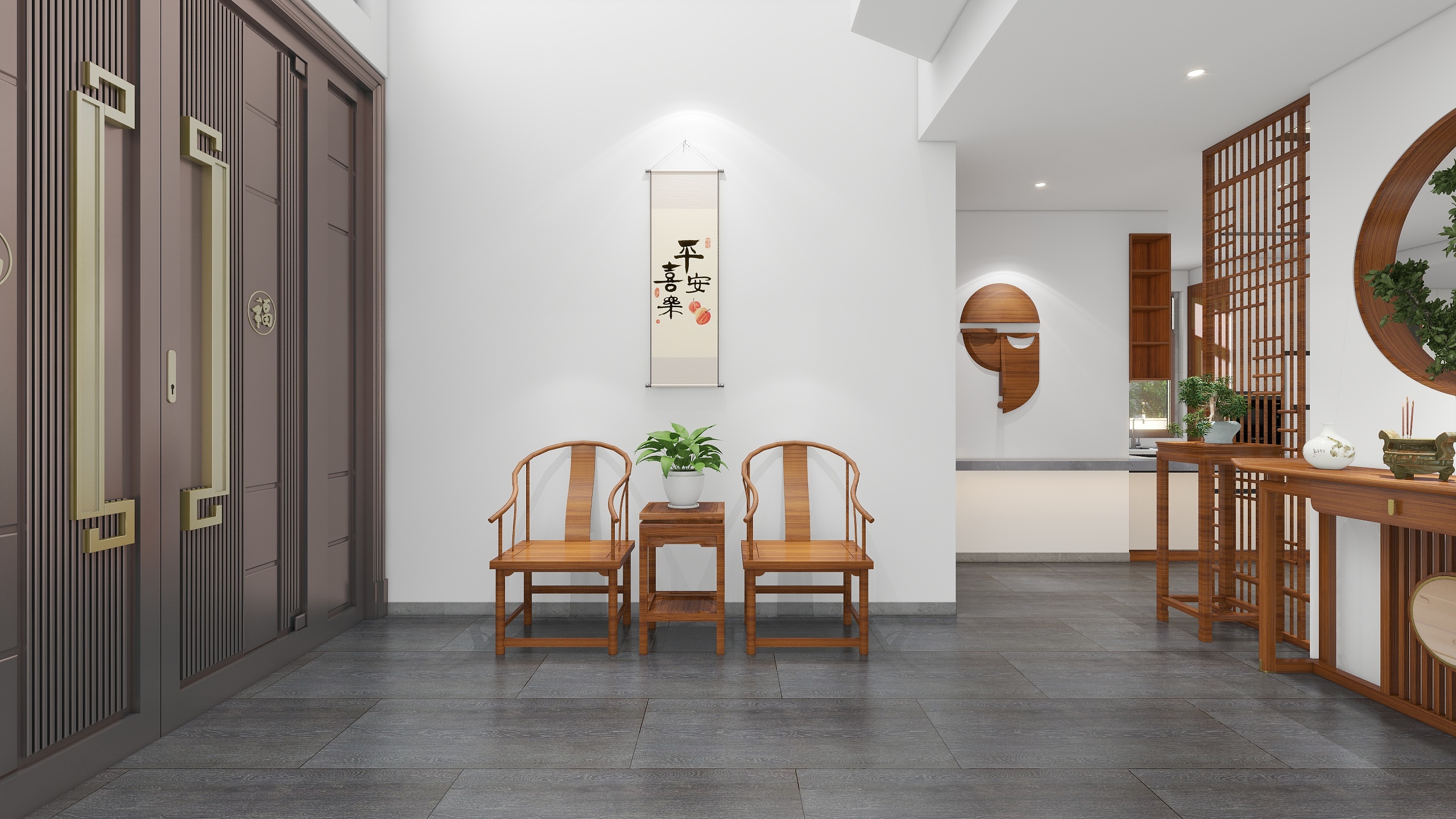 神马云在线-宋代美学，挑空自建房内装装修效果图