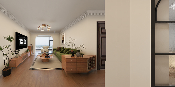 燕飞设计师-岚溪府127平方-装修设计方案