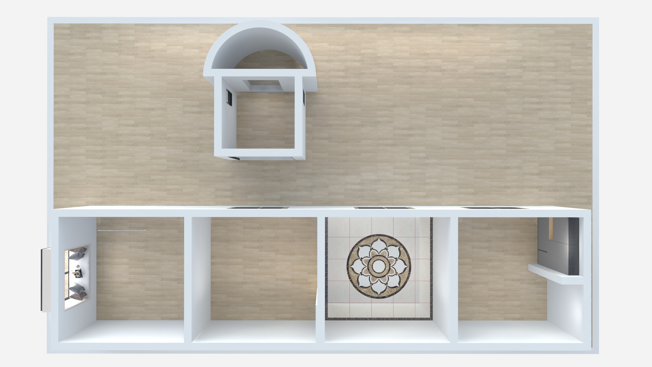 Yoyao_降维-降维-中级实操考核户型-装修设计方案