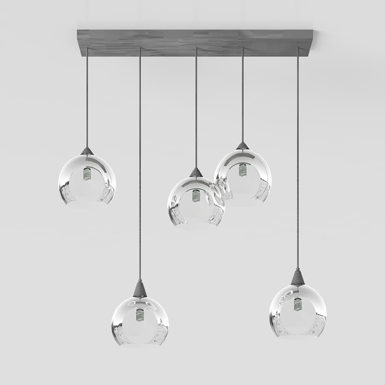 Firefly Light Fixture 3D Model - Hanging