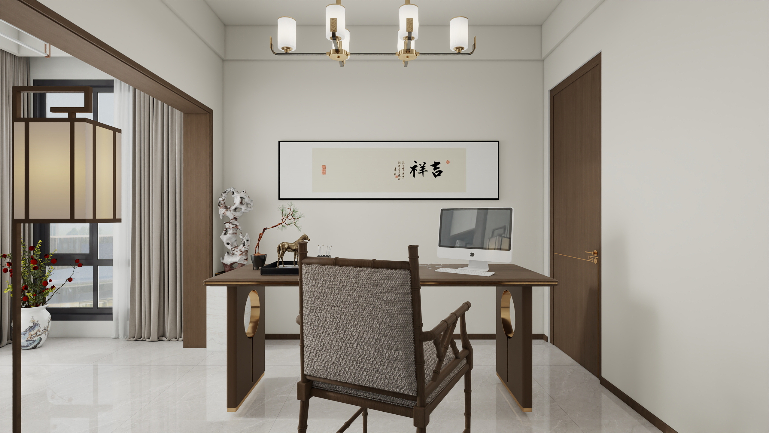 黎余念-131㎡4室装修效果图