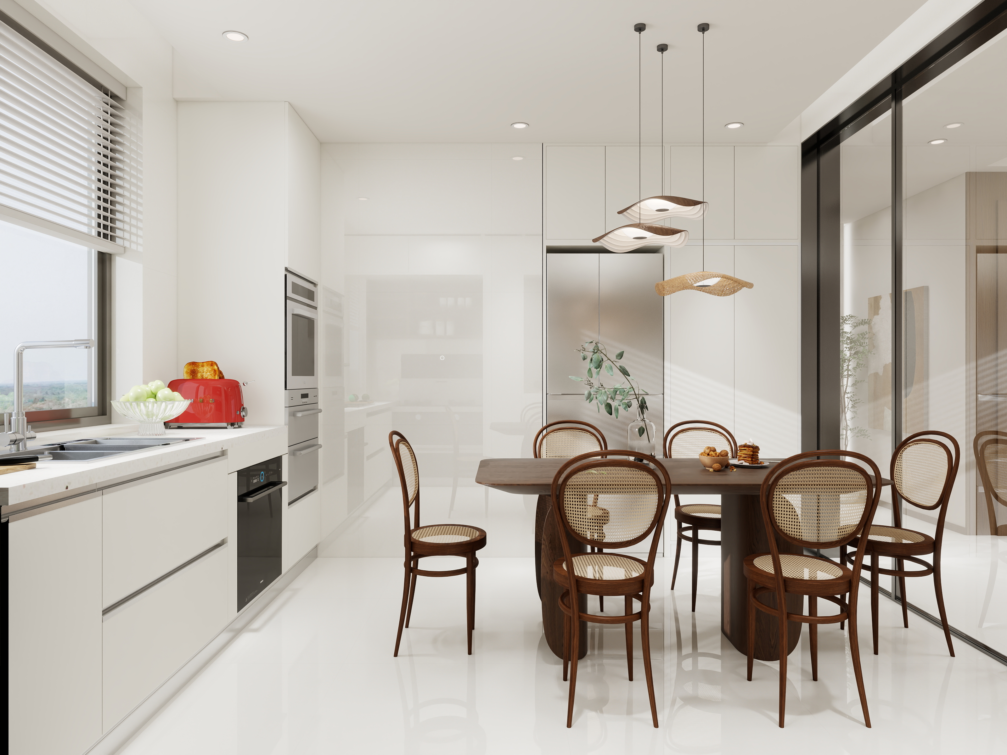 麦子是设计师-136㎡4室装修效果图