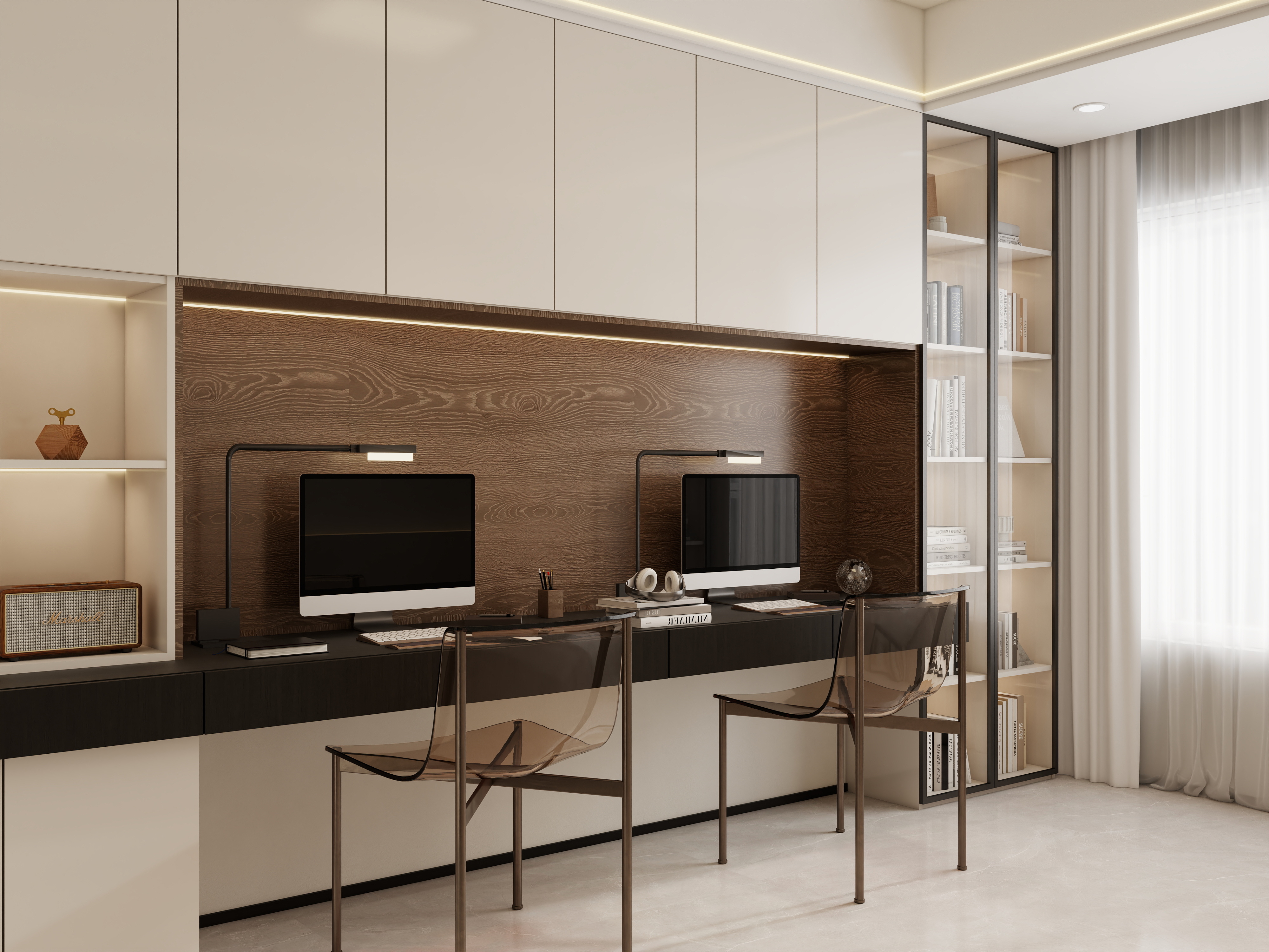 庄育霖-梁溪康馨苑104平轻奢3室装修效果图