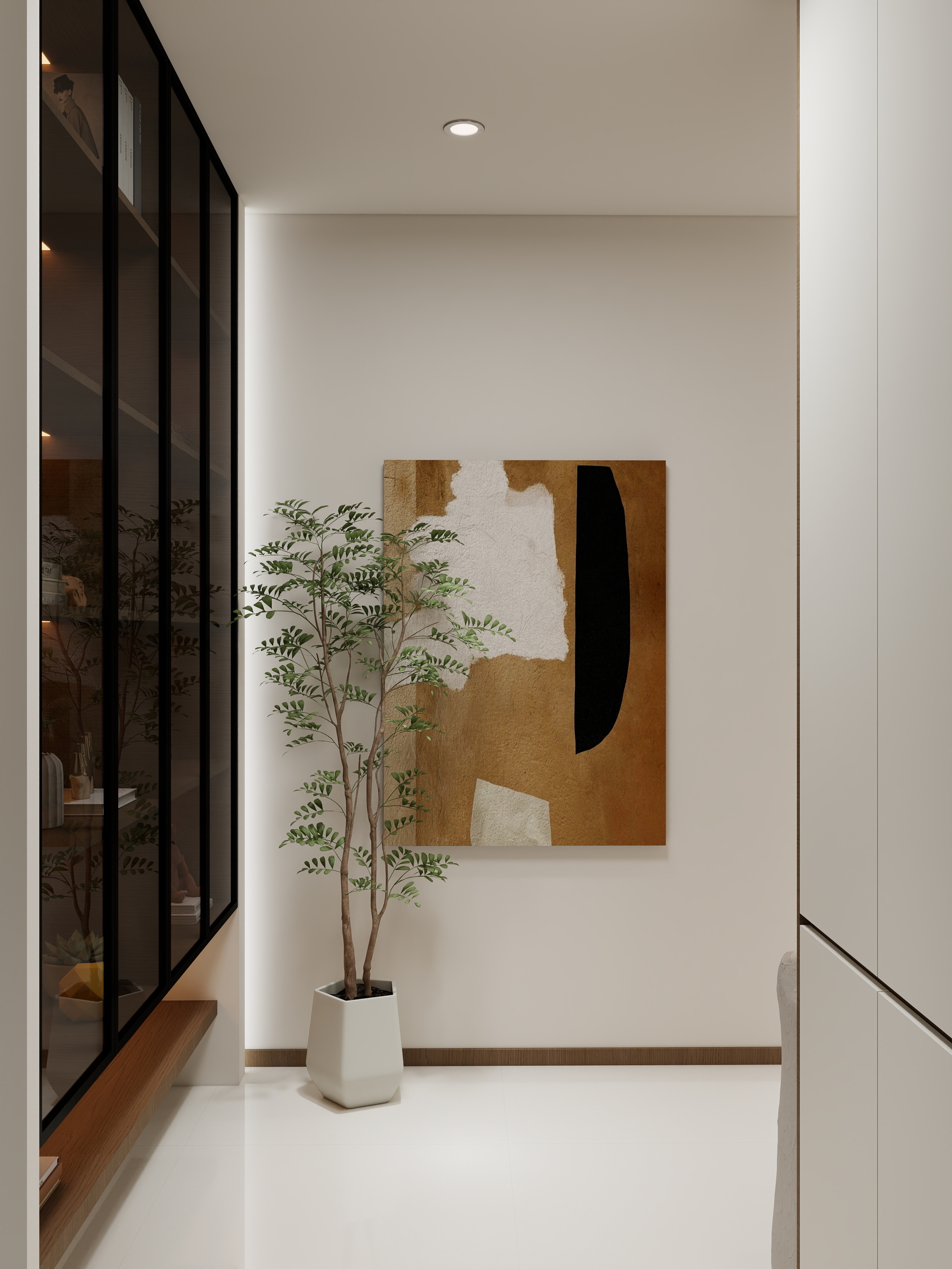 麦子是设计师-136㎡4室装修效果图