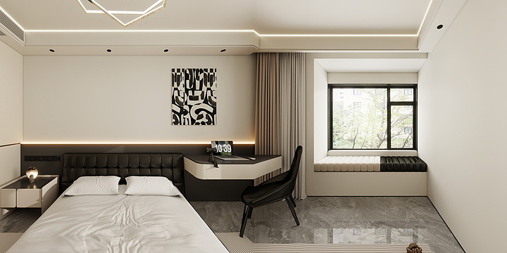 陳偉霆-现代简约-装修设计方案