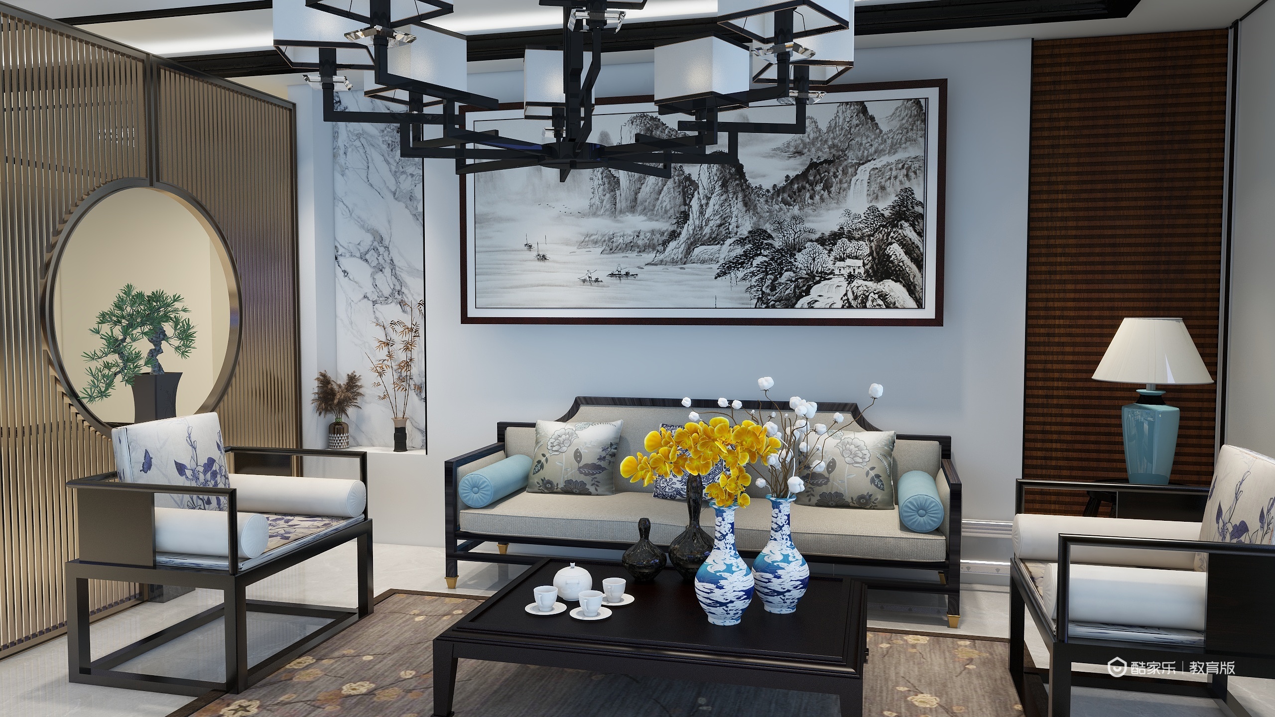 张果toIL-196㎡4室装修效果图