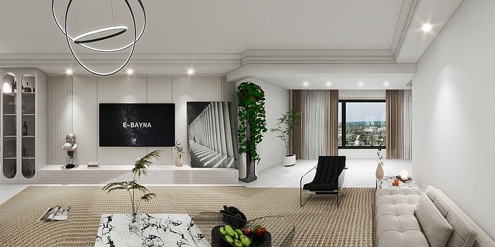 毛的猫的毛-御龙湾9-1-401-装修设计方案