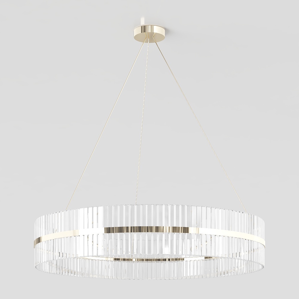 法式吊灯3D模型