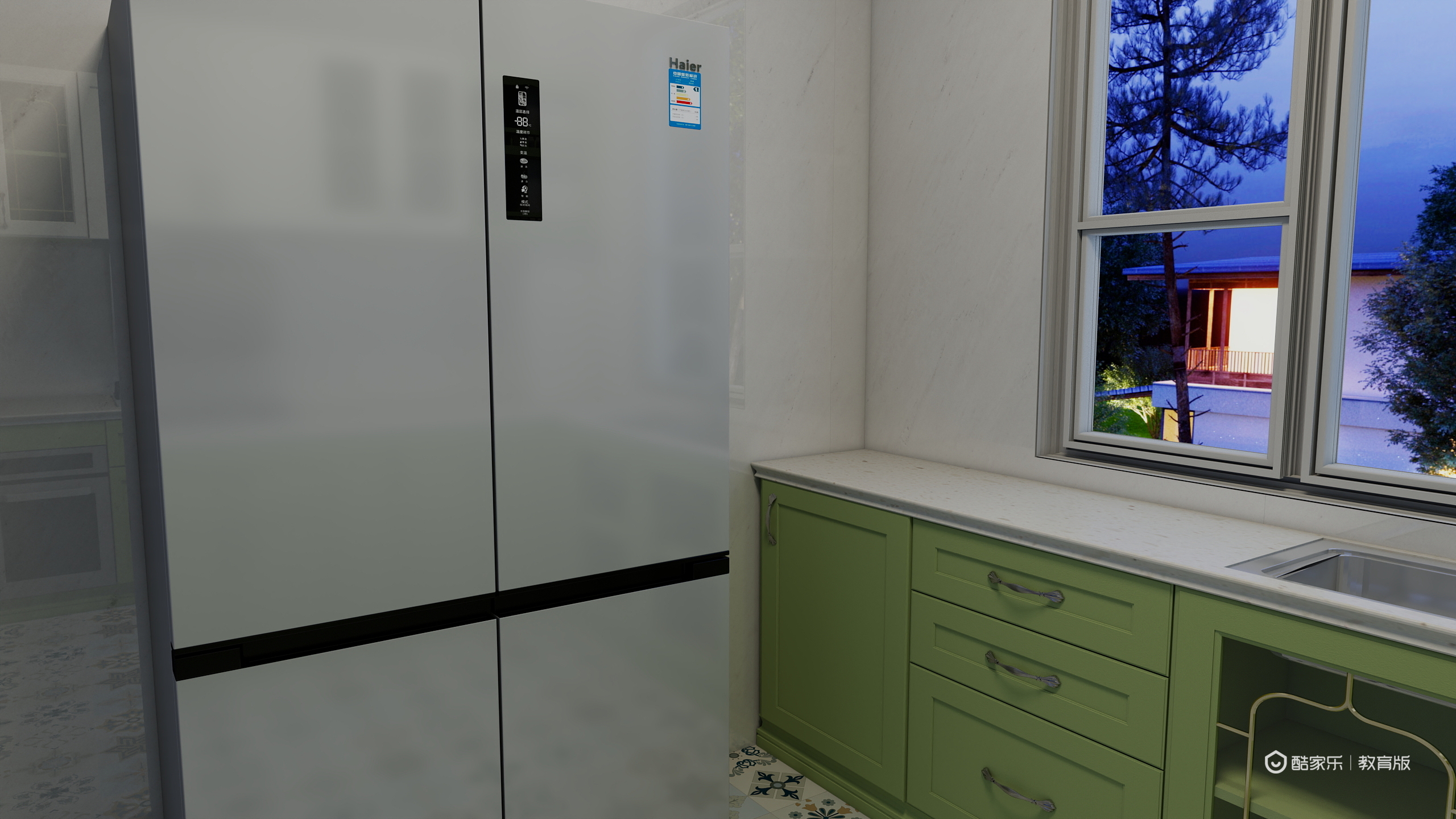 刘瀛瀛-192㎡4室装修效果图