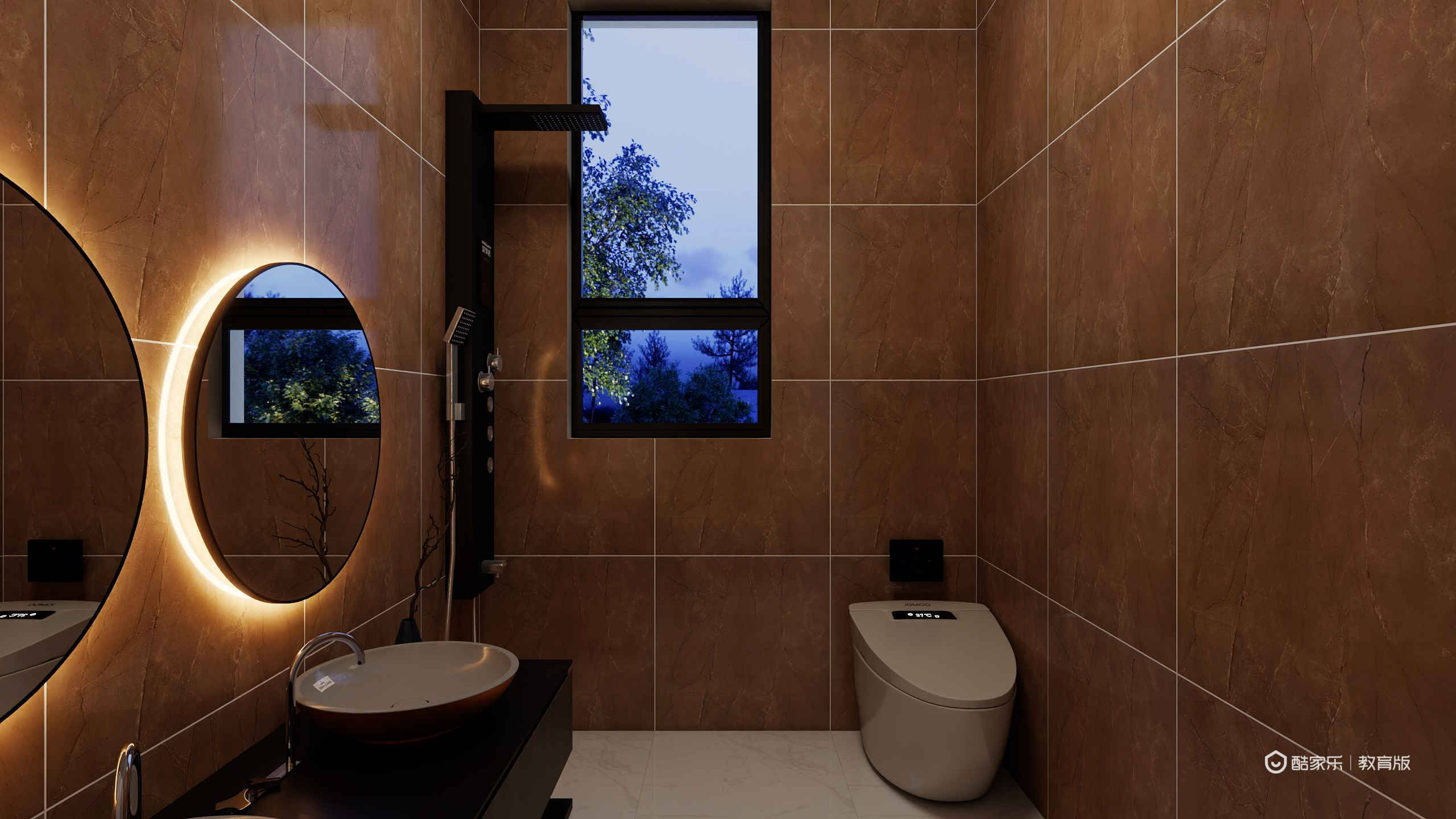 杜瑞昂-林语溪岸178㎡5室装修效果图