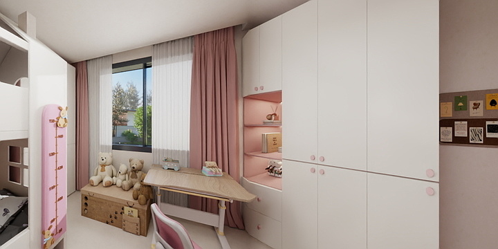 方舟..-儿童房-装修设计方案