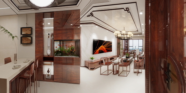 幸运花装饰-珑府1401-装修设计方案