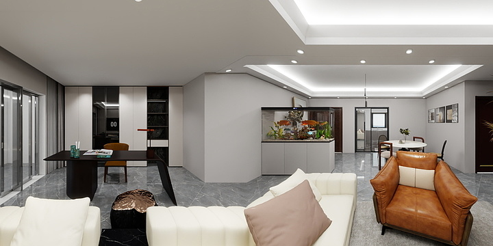 斯玄家俱-俊发生态半岛-装修设计方案