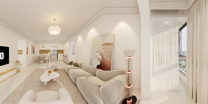 AXR-框框设计-龙腾学府2-2-601丘姐-装修设计方案