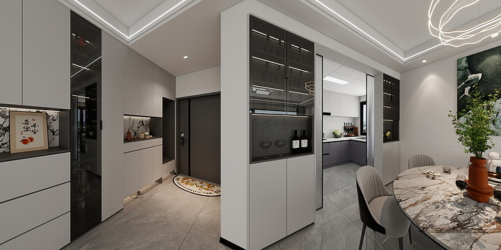 柳州设计师小丽-桃花源.唐总雅居-装修设计方案