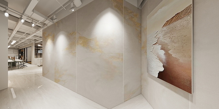 胡佐林-东方海外大厦609室办公室-装修设计方案