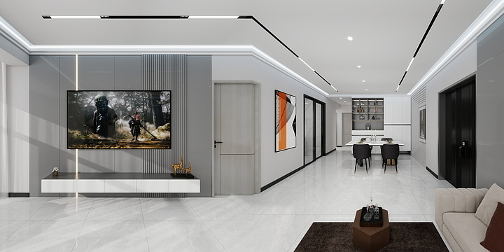 設計師_阿祖-明升广场二期--140㎡-装修设计方案