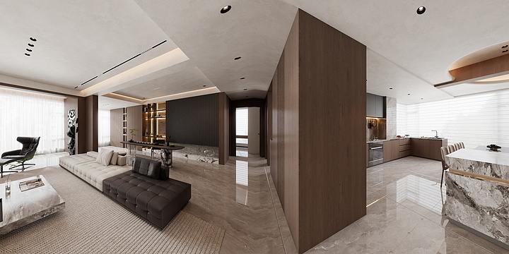 沉舟木作-意式极简-现代-装修设计方案