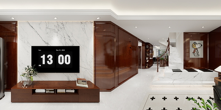 1BtQA-华泰 6-1-1002 美式1-装修设计方案