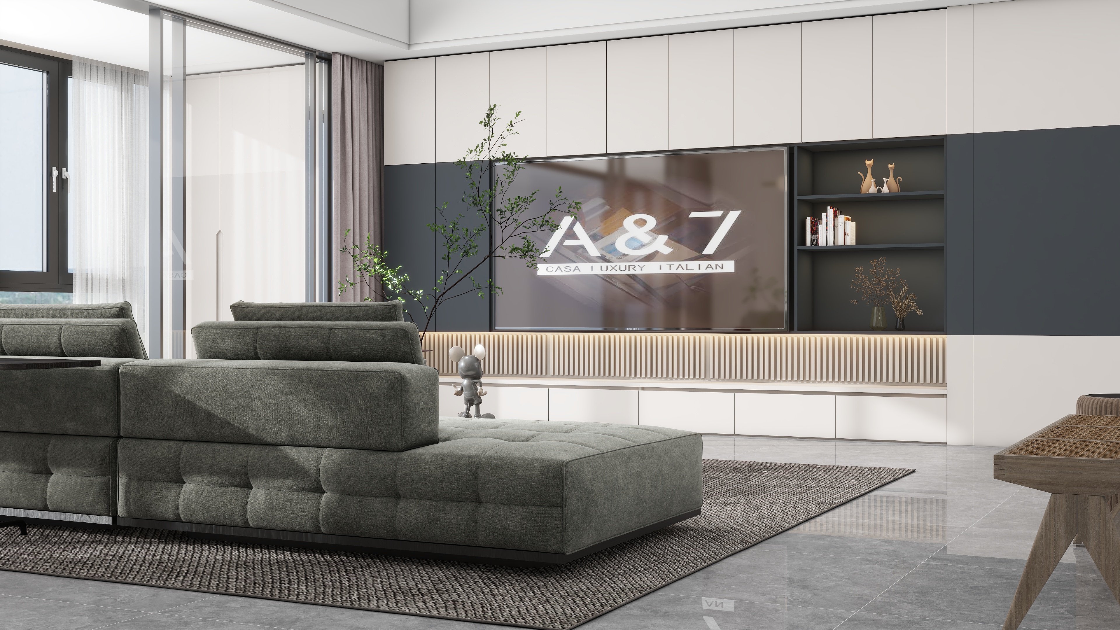 设计师-钱欣鹏-塘前雅院191㎡4室-装修设计方案